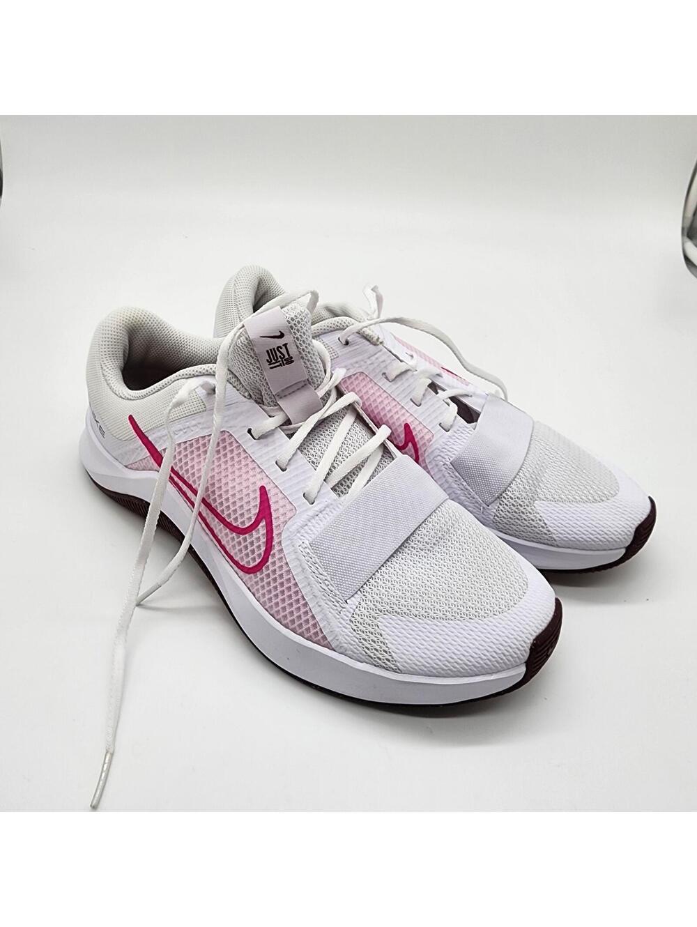 LKNW Nike Womens W Mc Trainer 2training Shoes 11 pink white
